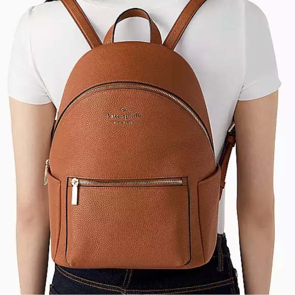 Kate Spade gingerbread Leila Dome Backpack. NWT - Picture 4 of 4